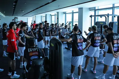 منتخب مصر يواصل تدريباته استعدادًا لكأس العالم 